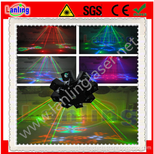 Stage Lighting Show 8 Claw DMX LED Laser Curtain